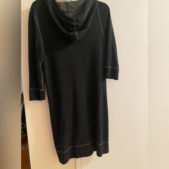 Reversible Long Hooded Jacket - Picture 3 of 7